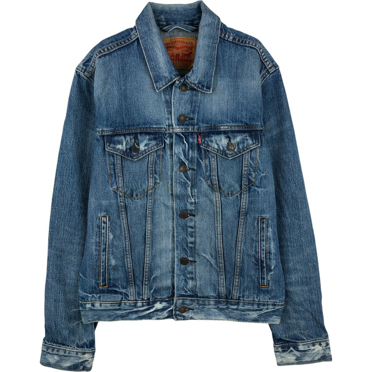 古着 リーバイス Levi's デニムジャケット Gジャン メンズS相当 /eaa615066 【中古】 【260222】 【ADEL/アデル】