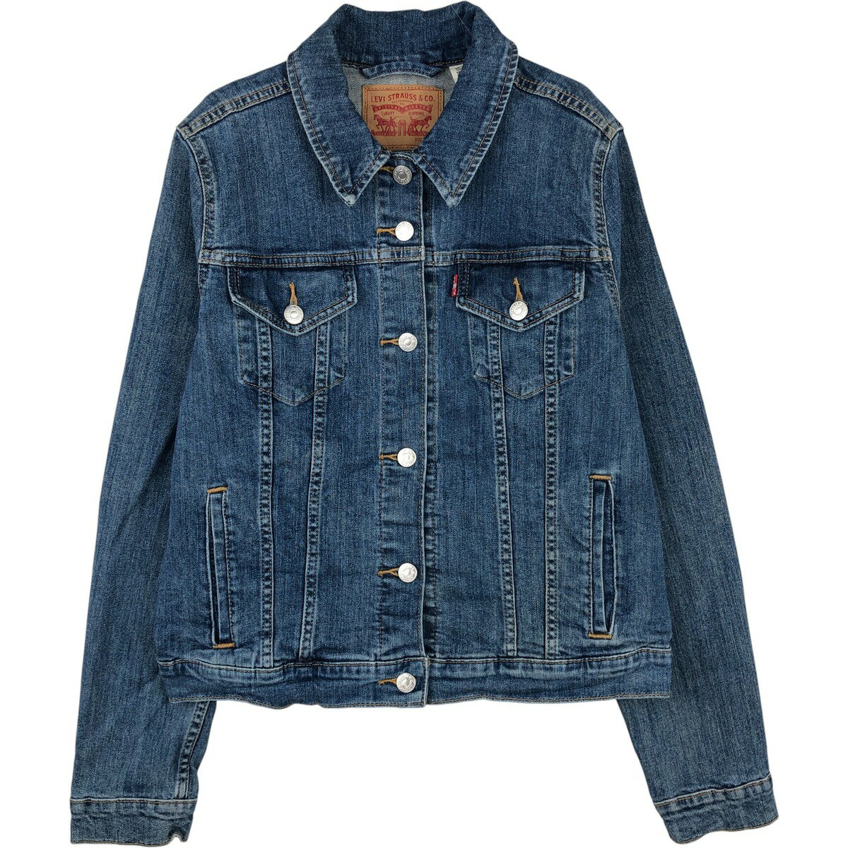 古着 リーバイス Levi's デニムジャケット Gジャン レディースXL相当 /eaa615068 【中古】 【260222】 【ADEL/アデル】