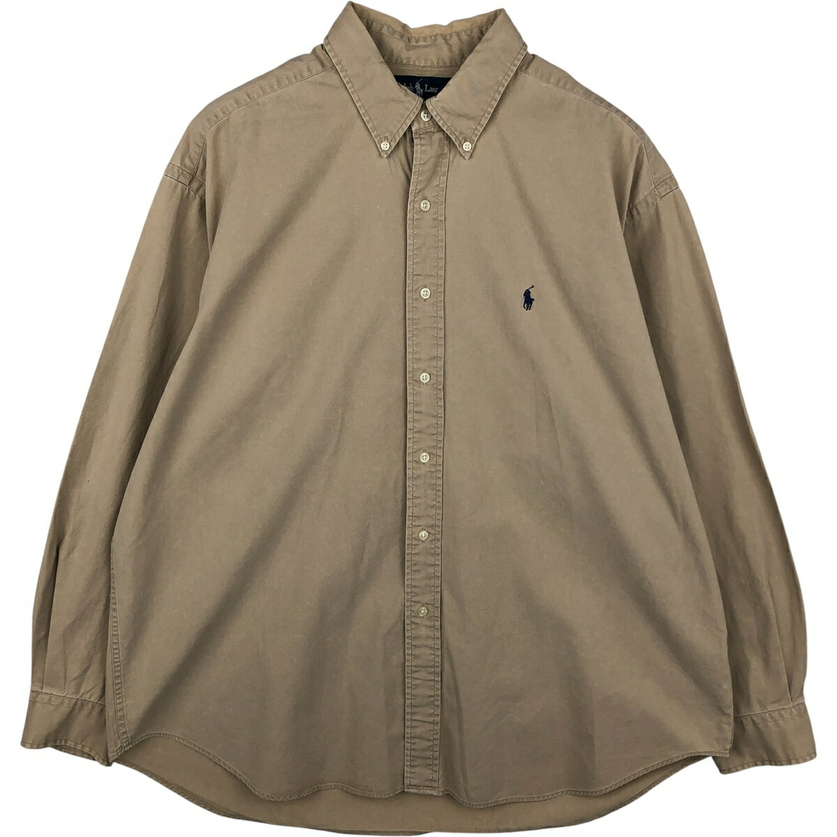 Rakuten - 古着 ラルフローレン Ralph Lauren BLAKE 長袖 ボタンダウンシャツ メンズXL相当 /eaa615242 【中古】 【260221】 【SS2606_10