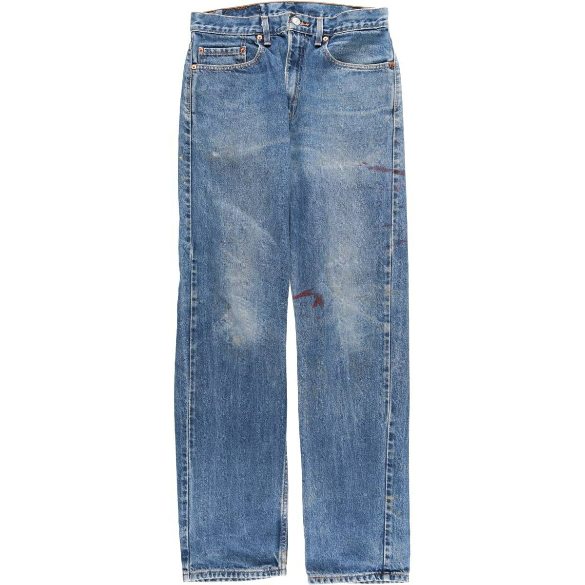 Rakuten - 古着 00'S リーバイス Levi's 505 REGULAR FIT STRAIGHT LEG テーパードデニムパンツ メンズw32相当 /eaa615301 【中古】 【260221】 ブルー系 春夏秋冬