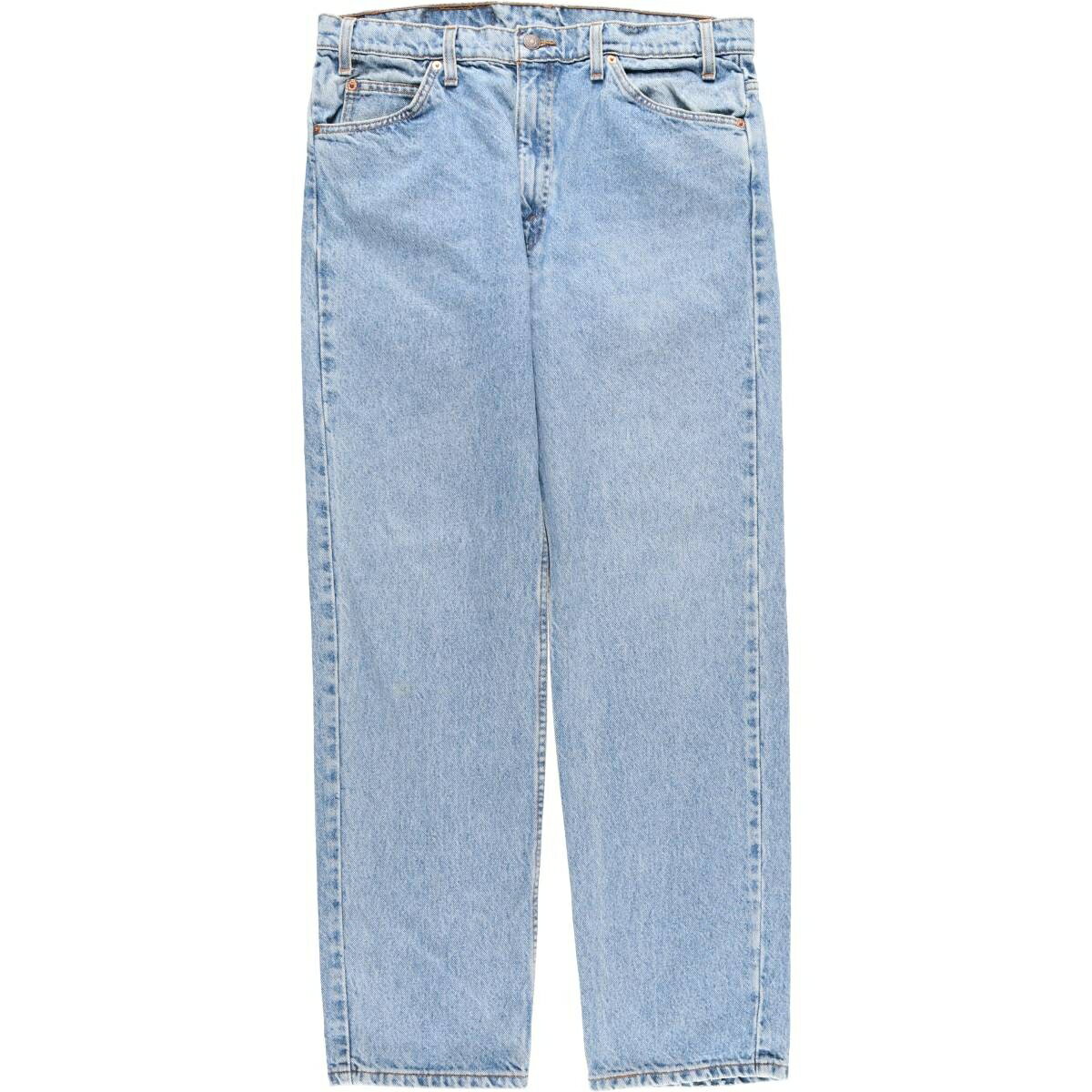 古着 90'S リーバイス Levi's 40505-0214 REGULAR FIT STRAIGHT LEG オレンジタブ テーパードデニムパンツ メンズw35相当 ヴィンテージ /eaa615304 【中古】 【260221】 ブルー系 春夏秋冬