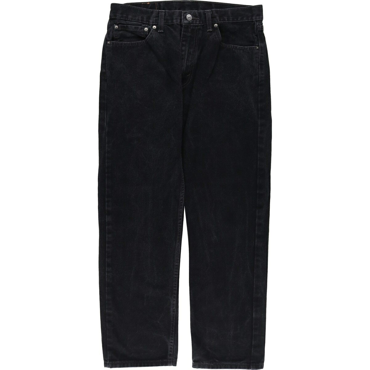 古着 リーバイス Levi's 505 ブラックデニム テーパードデニムパンツ メンズw34相当 /eaa615331 【中古】 【260221】 ブラック系 春夏秋冬