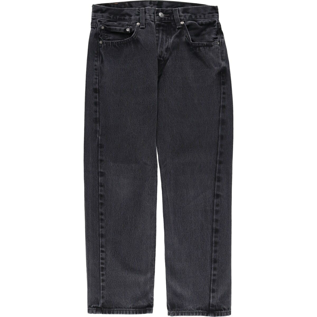 古着 リーバイス Levi's 505 ブラックデニム テーパードデニムパンツ メンズw31相当 /eaa615333 【中古】 【260221】 ブラック系 春夏秋冬