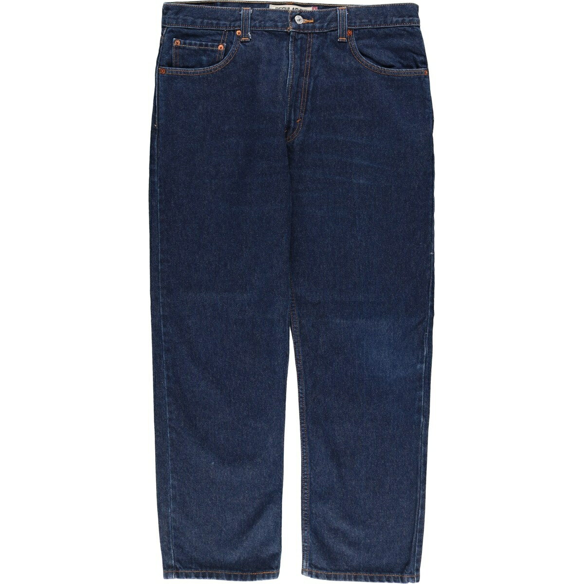 樂天商城 - 古着 リーバイス Levi's 505 REGULAR FIT テーパードデニムパンツ メンズw38相当 /eaa615347 【中古】 【260222】 ネイビー系 春夏秋冬