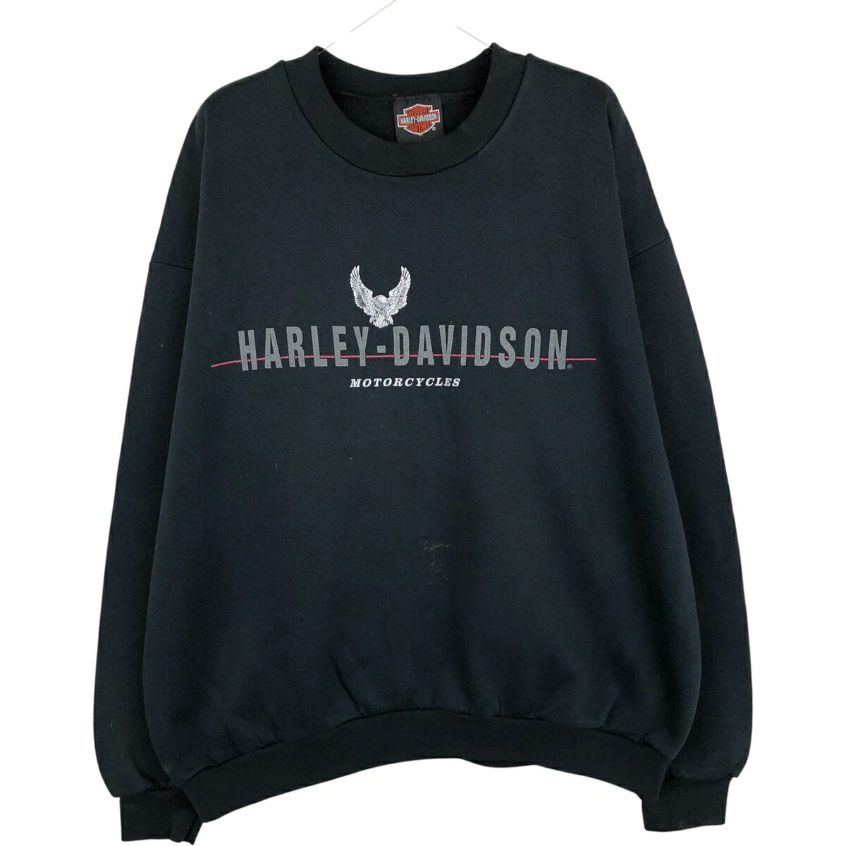 Rakuten - 古着 90'S ハーレーダビッドソン Harley-Davidson アドバタイジング スウェットシャツ トレーナー メンズXL相当 /eaa615405 【中古】 【260224】 ブラック系 春夏秋冬