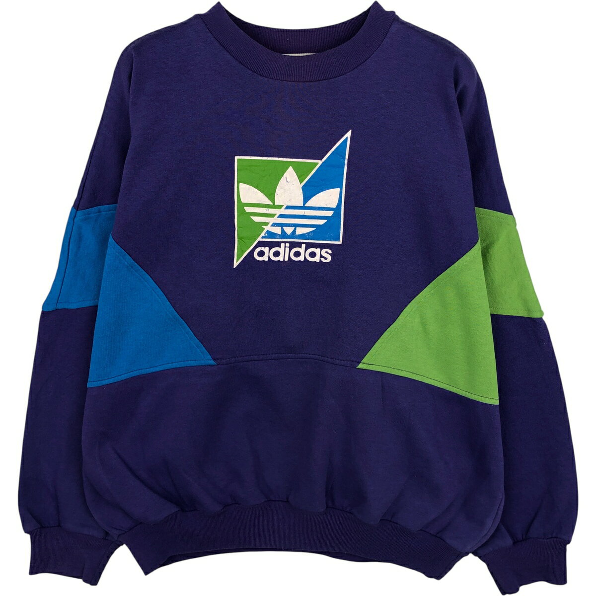 アディダス トラックパンツ ジャージ トレフォイル刺繍ロゴ スリー