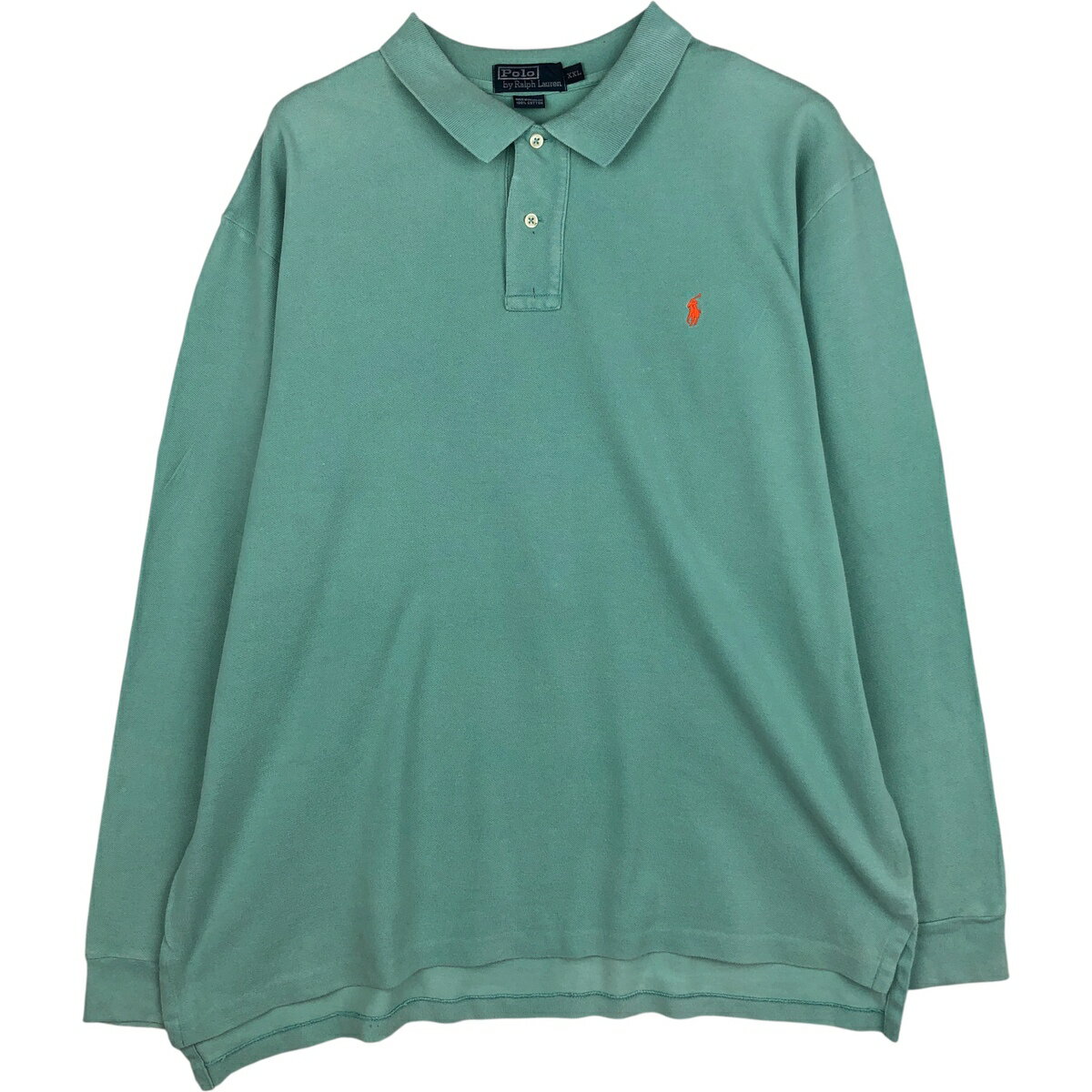 乐天商城 - 古着 ラルフローレン Ralph Lauren POLO by Ralph Lauren 長袖 ポロシャツ メンズXXL相当 /eaa615487 【中古】 【260228】 【SS2606_10】