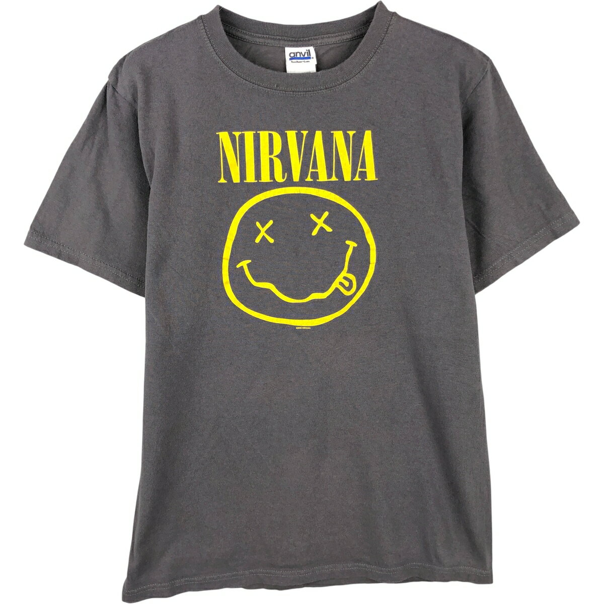 古着 00'S anvil NIRVANA ニルヴァーナ バンドTシャツ バンT メンズS相当 /eaa615546 【中古】 【260222】 春夏秋