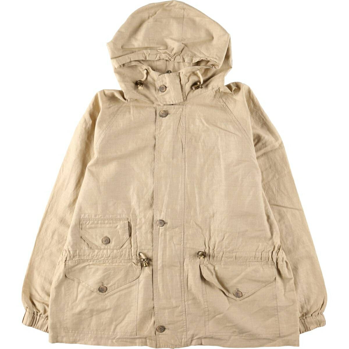 Rakuten - 古着 fil a fil フード付き ジップアップジャケット カナダ製 メンズXL相当 /eaa615637 【中古】 【260227】 ベージュ系 春秋冬