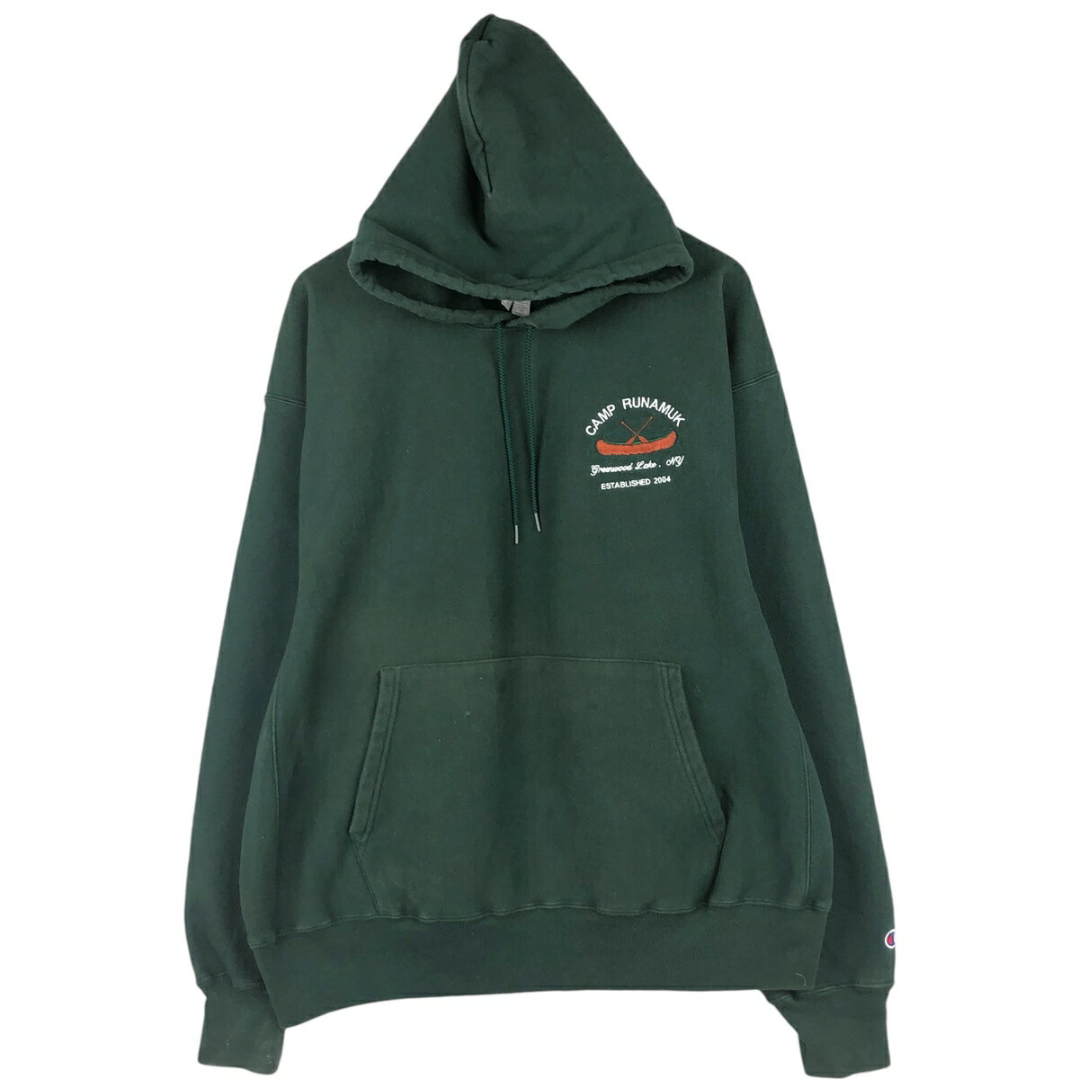 樂天商城 - 古着 00'S チャンピオン Champion PREMIUM REVERSE WEAVE プレミアムリバースウィーブ スウェットプルオーバーパーカー メンズXL相当 /eaa615700 【中古】 【260222】 【SS2606_10