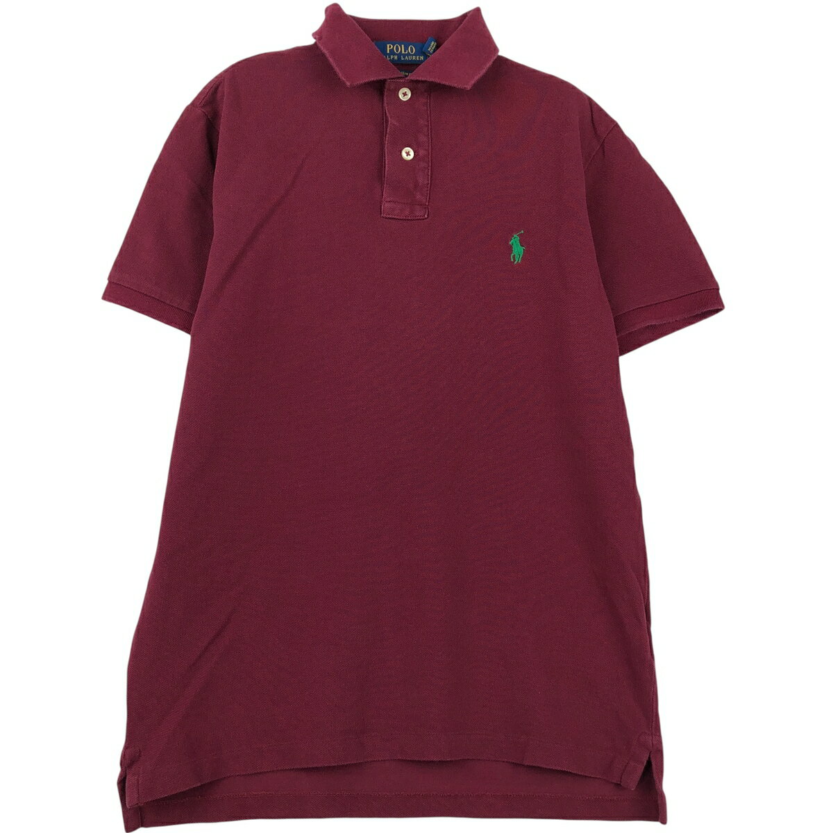 ���� ���ե������ Ralph Lauren POLO RALPH LAUREN CUSTOM SLIM FIT Ⱦµ �ݥ������ ��ǥ�����S���� /eaa...