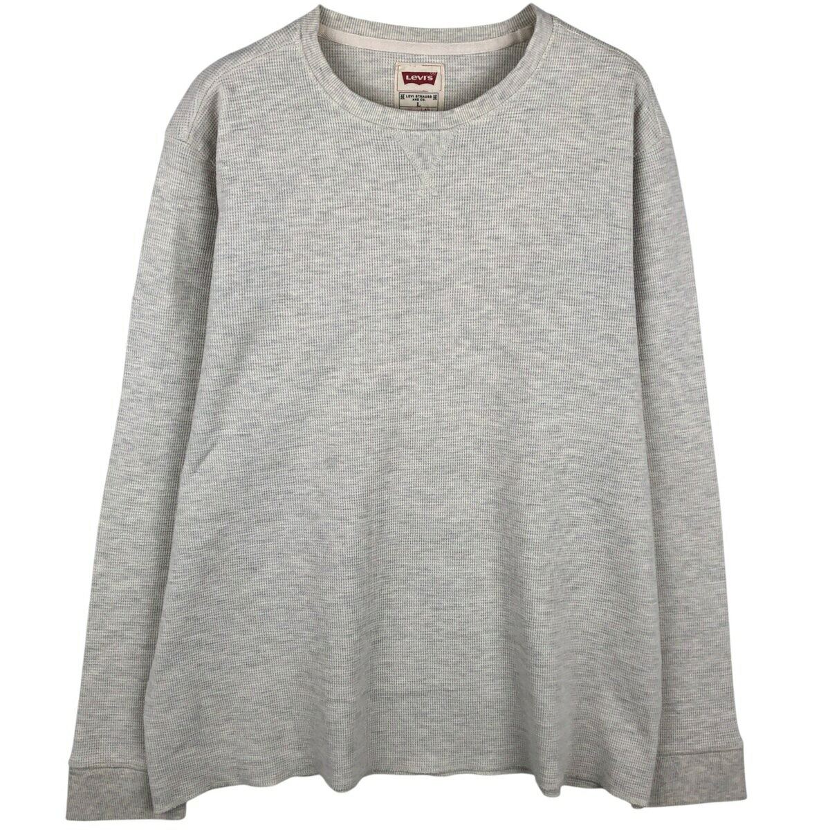 樂天商城 - 古着 リーバイス Levi's サーマルロングTシャツ メンズL相当 /eaa616291 【中古】 【260228】 グレー系 春夏秋