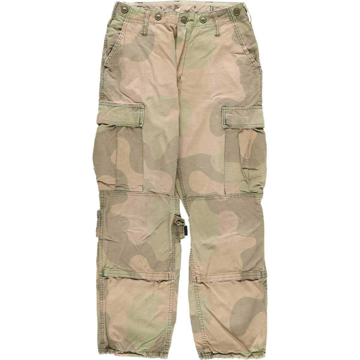 古着 迷彩柄 マルチカムカモ リップストップ ミリタリー カーゴパンツ コンバットパンツ 46/48 N メンズw30相当 /eaa616349 【中古】 【260228】 【SS2606_10】