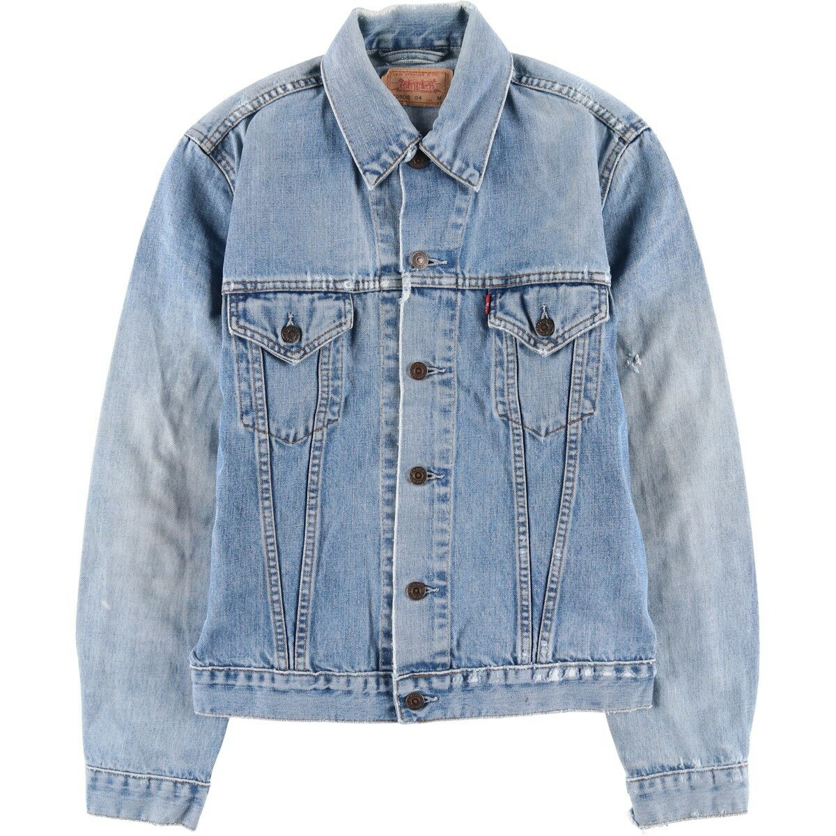 古着 リーバイス Levi's ユーロモデル デニムジャケット Gジャン メンズM相当 /eaa616427 【中古】 【260302】 ブルー系 春秋冬