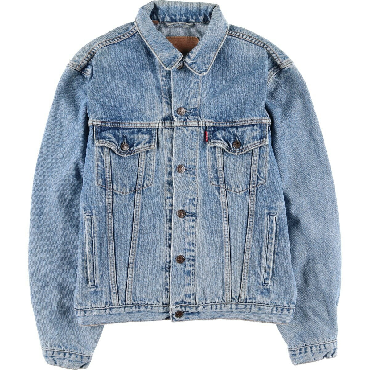 古着 90'S リーバイス Levi's 70503-0214 デニムジャケット Gジャン メンズM相当 ヴィンテージ /eaa616428 【中古】 【260302】 ブルー系 春秋冬