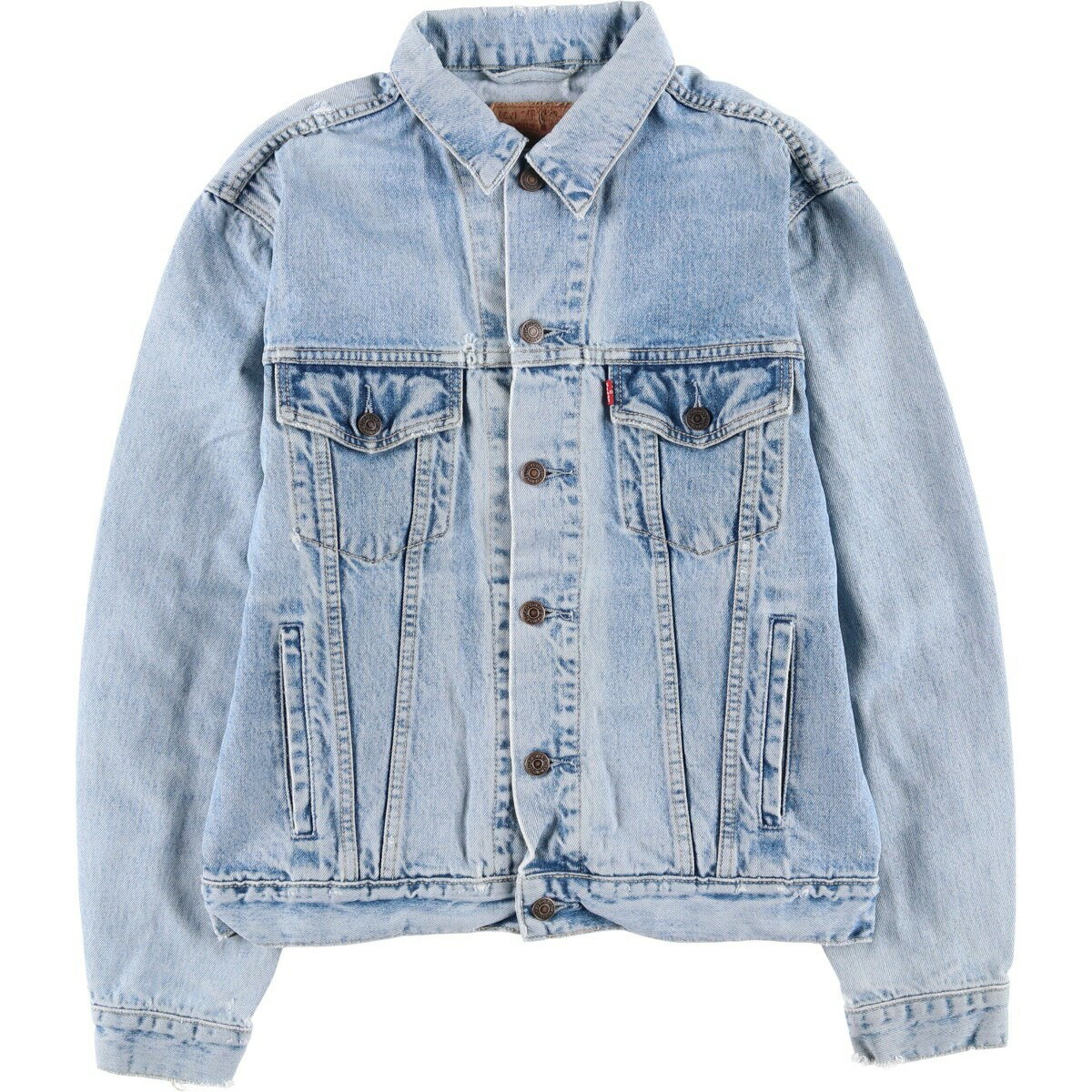 古着 90'S リーバイス Levi's 70503-0215 デニムジャケット Gジャン メンズM相当 ヴィンテージ /eaa616432 【中古】 【260302】 ブルー系 春秋冬
