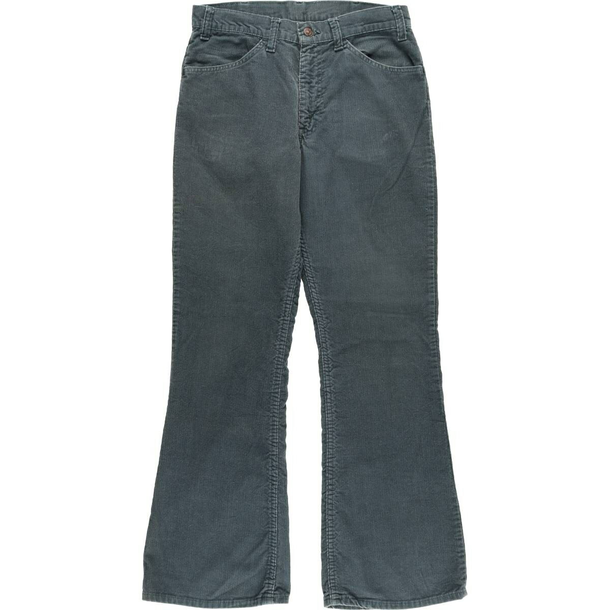 乐天商城 - 古着 リーバイス Levi's 646 フレアカット コーデュロイパンツ メンズw30相当 /eaa616461 【中古】 【260307】 グリーン系 春夏秋冬