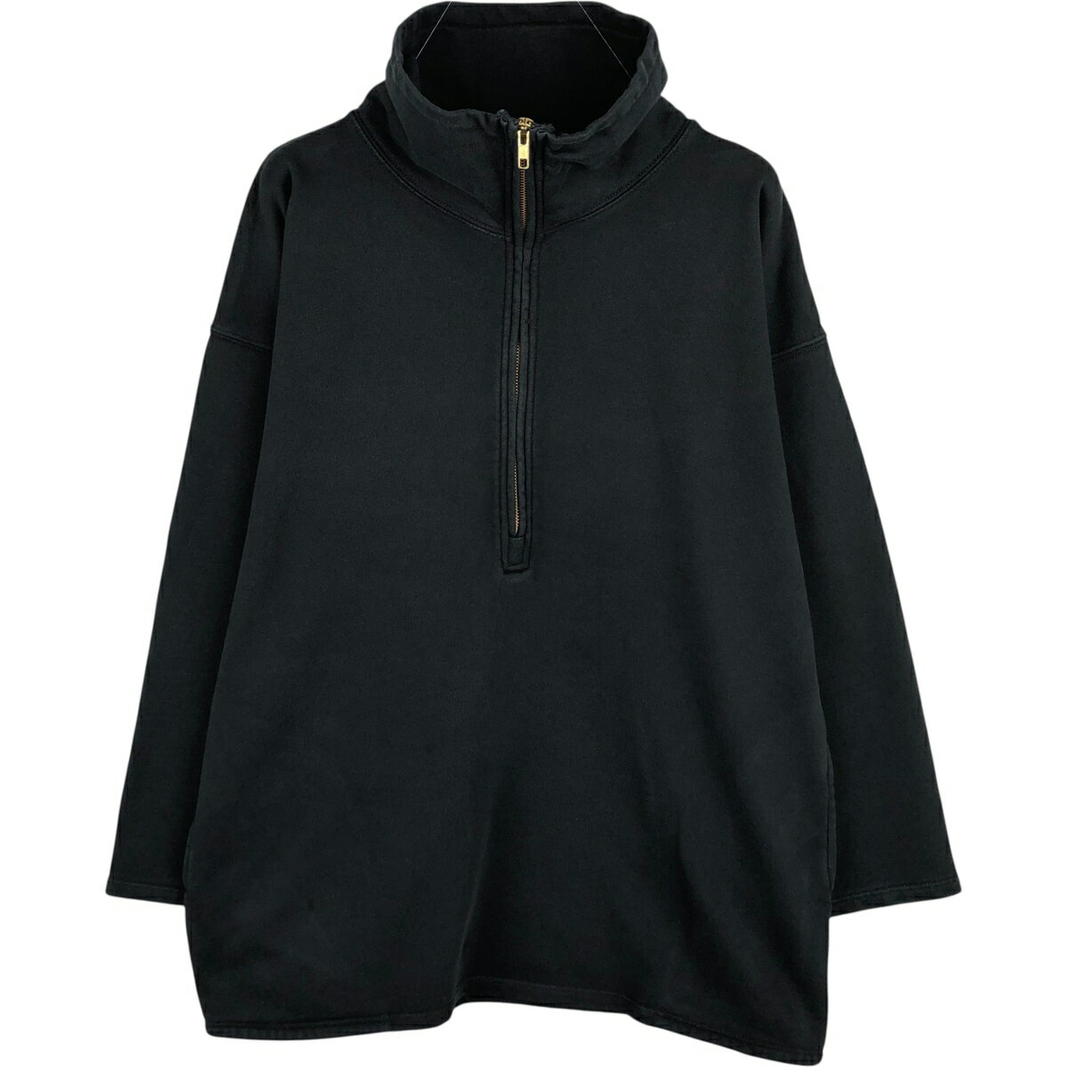 古着 ジェイクルー J.Crew ハーフジップスウェットシャツ トレーナー メンズM相当 /eaa616484 【中古】 【260228】 ブラック系 春夏秋冬
