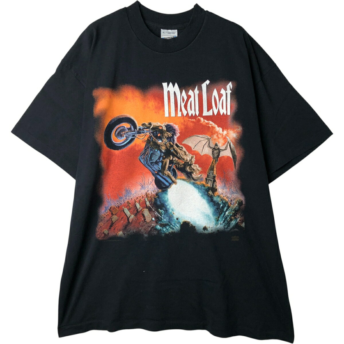 樂天商城 - 古着 90'S スクリーンスターズ SCREEN STARS by FRUIT OF THE LOOM MEAT LOAF ミートローフ バンドTシャツ バンT メンズXL相当 ヴィンテージ /eaa616564 【中古】 【260301】 【SS2606_10】