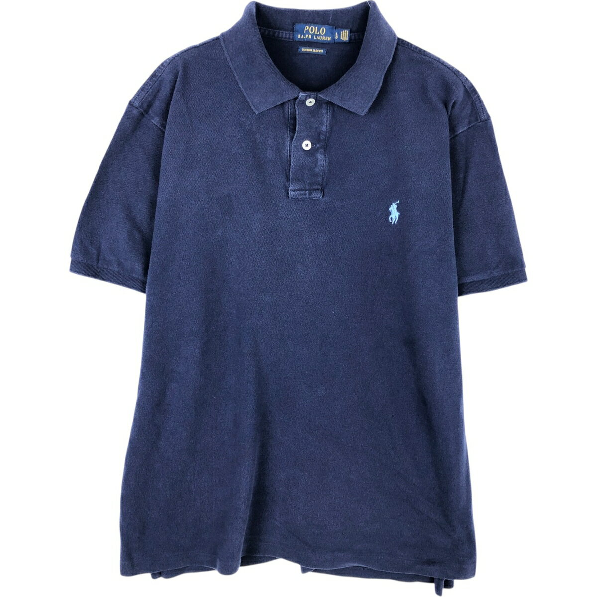 古着 ラルフローレン Ralph Lauren POLO RALPH LAUREN CUSTOM SLIM FIT 半袖 ポロシャツ メンズL相当 /eaa616576 【中古】 【260304】