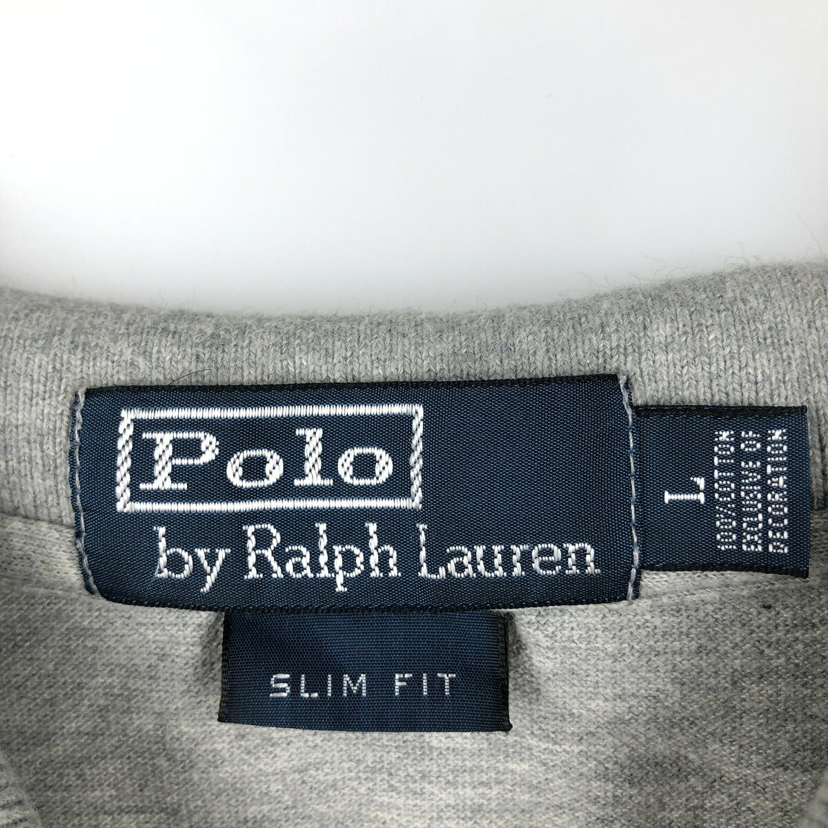 古着 ラルフローレン Ralph Lauren POLO by Ralph Lauren SLIM FIT 長袖 ポロシャツ メンズL相当 /eaa616702 【中古】 【260223】