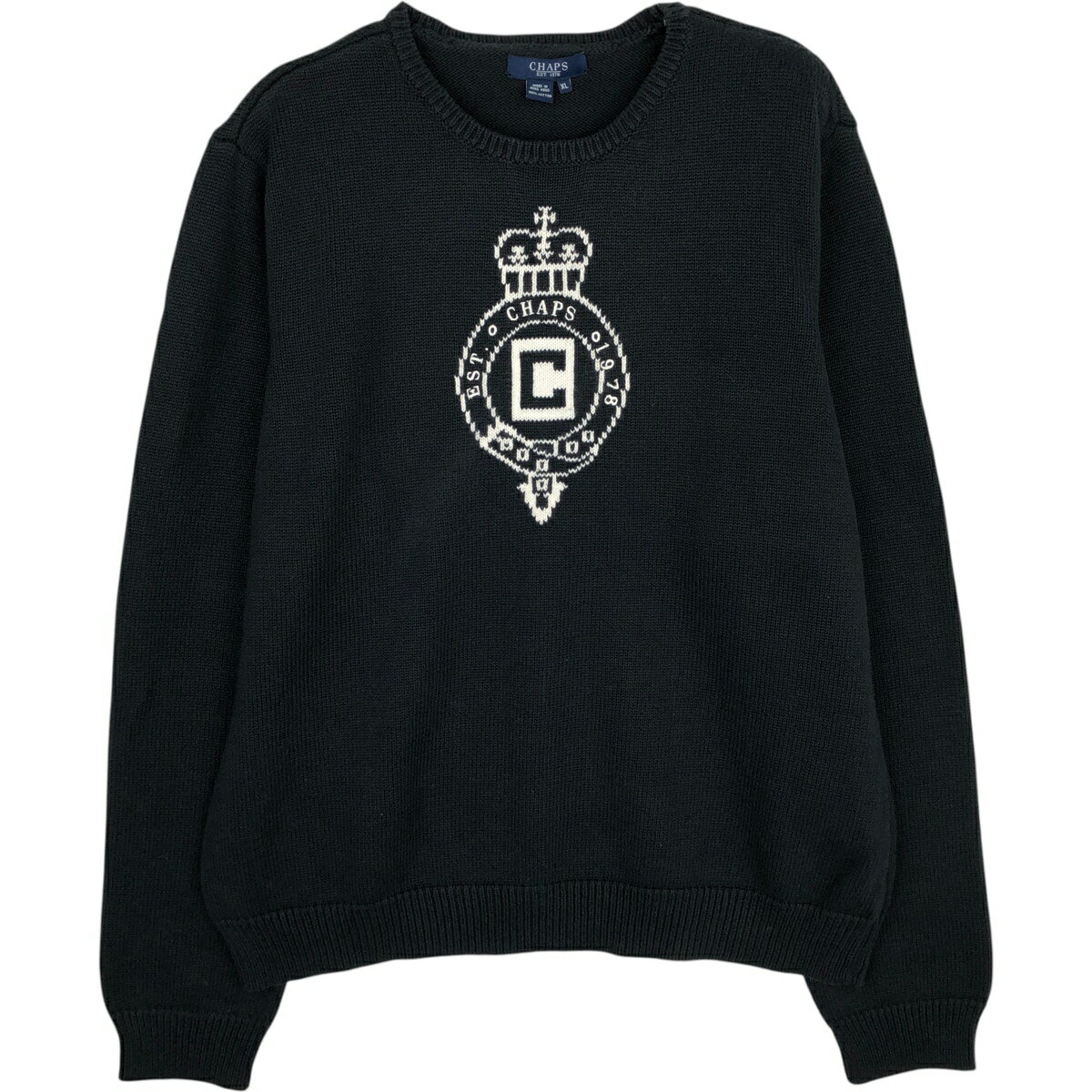 古着 チャップス CHAPS コットンニットセーター レディースXL相当 /eaa616849 【中古】 【260302】 【ADEL/アデル】