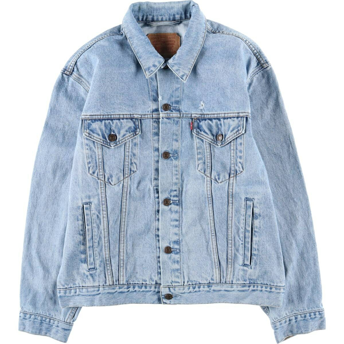 古着 90'S リーバイス Levi's 70503-0210 デニムジャケット Gジャン メンズXL相当 ヴィンテージ /eaa616899 【中古】 【260302】 ブルー系 春秋冬