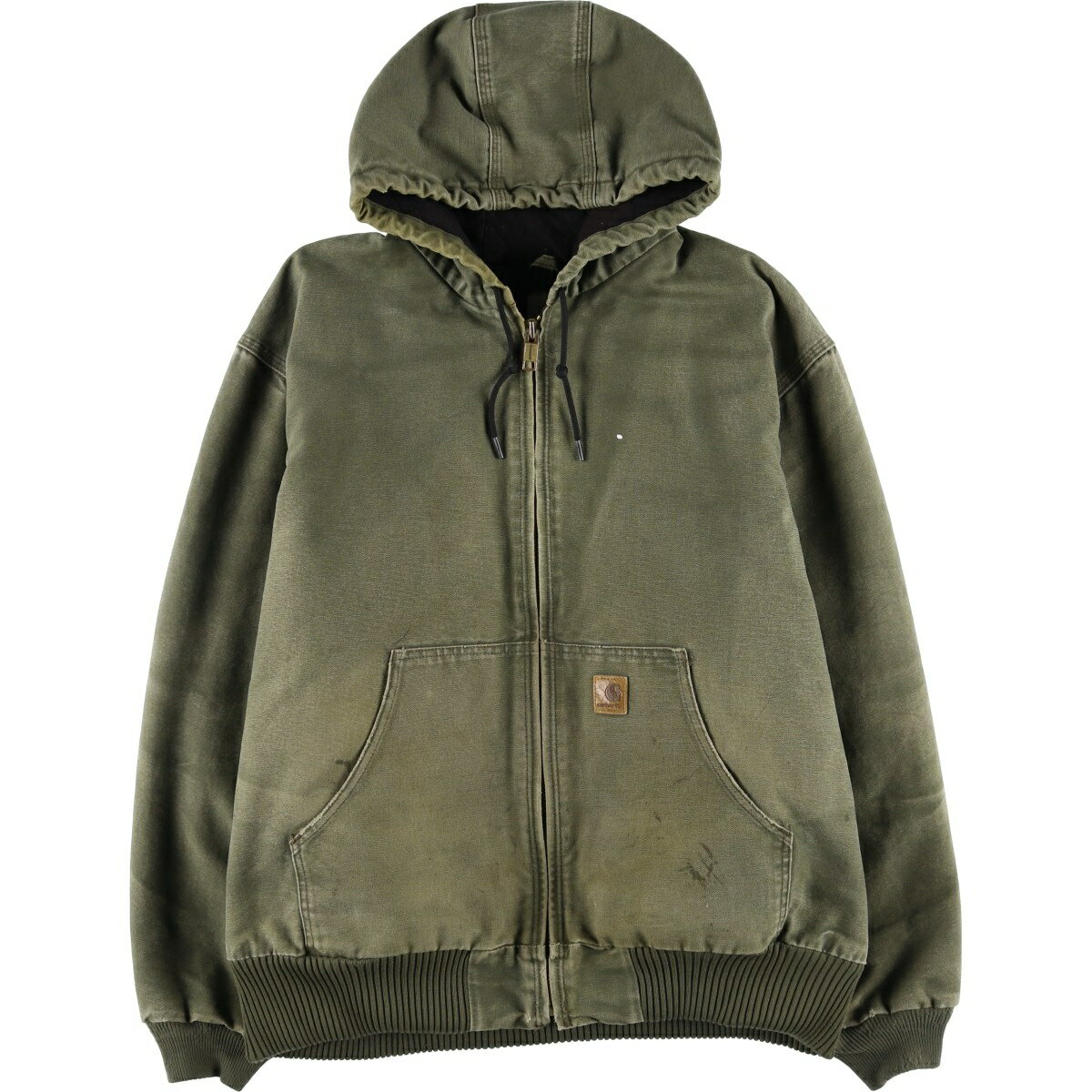 楽天市場】カーハート ダック パーカー（カラーカーキグリーン）の通販