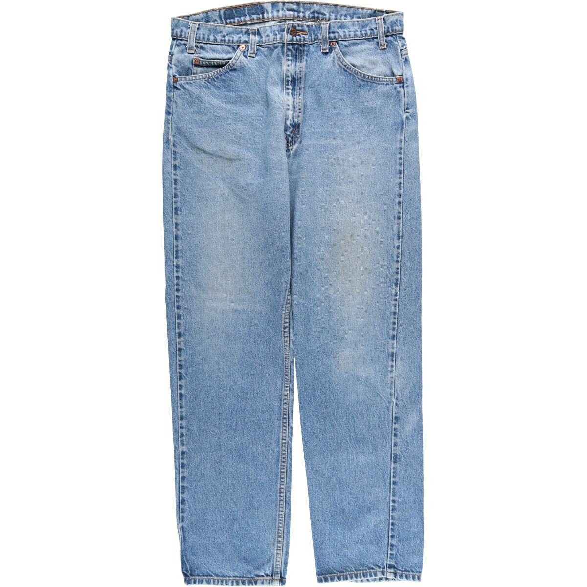 古着 90'S リーバイス Levi's 40505-0215 REGULAR FIT STRAIGHT LEG オレンジタブ テーパードデニムパンツ メンズw34相当 ヴィンテージ /eaa617262 【中古】 【260301】 ブルー系 春夏秋冬