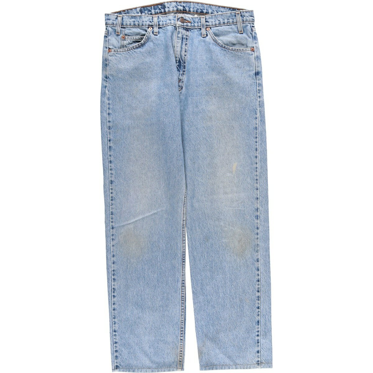 古着 90'S リーバイス Levi's 4505-0214 REGULAR FIT STRAIGHT LEG オレンジタブ テーパードデニムパンツ メンズw34相当 ヴィンテージ /eaa617263 【中古】 【260301】 ブルー系 春夏秋冬