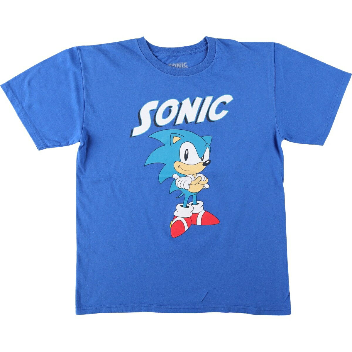 Rakuten - 古着 SONIC ソニック キャラクタープリントTシャツ メンズXL相当 /eaa617356 【中古】 【260525】