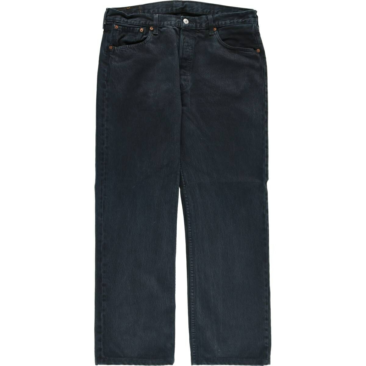 Rakuten - 古着 リーバイス Levi's 501 ユーロモデル ブラックデニム ストレートデニムパンツ メンズw36相当 /eaa617501 【中古】 【260227】 ブラック系 春夏秋冬