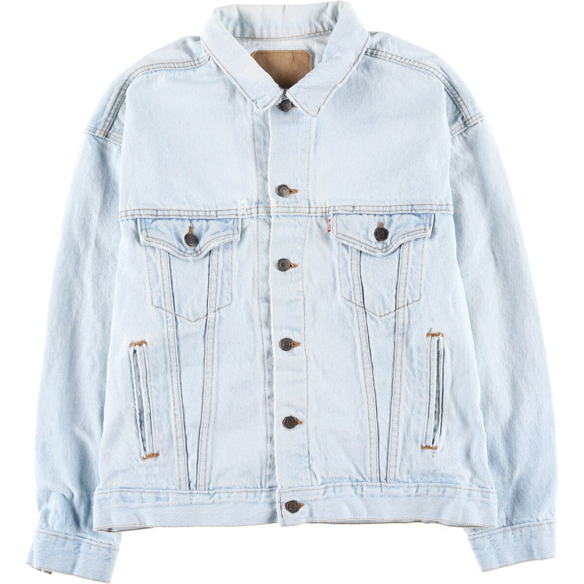 古着 90'S リーバイス Levi's デニムジャケット Gジャン USA製 メンズXL相当 ヴィンテージ /eaa617654 【中古】 【260302】 ブルー系 春秋冬
