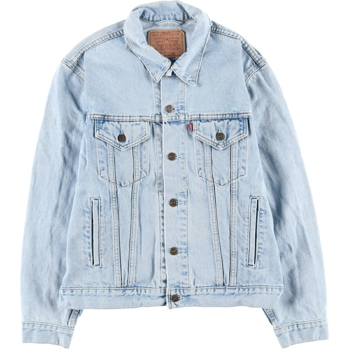 古着 90'S リーバイス Levi's 70503-0210 デニムジャケット Gジャン メンズM相当 ヴィンテージ /eaa617660 【中古】 【260302】 ブルー系 春秋冬