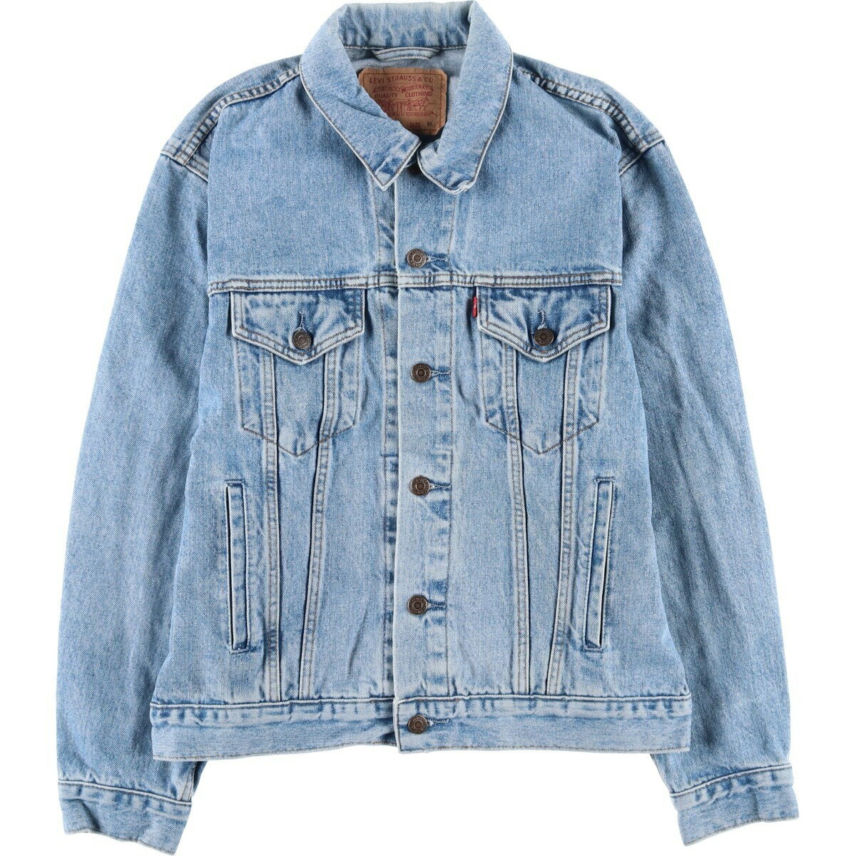 古着 90'S リーバイス Levi's 70503-0216 デニムジャケット Gジャン メンズM相当 ヴィンテージ /eaa617662 【中古】 【260302】 ブルー系 春秋冬