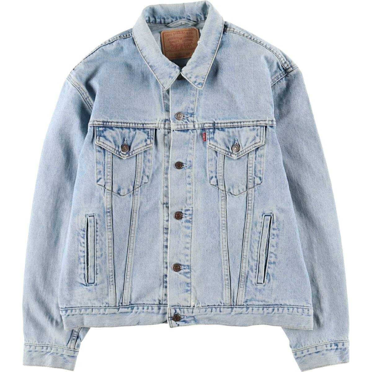 古着 90'S リーバイス Levi's 70503-0210 デニムジャケット Gジャン メンズXL相当 ヴィンテージ /eaa617828 【中古】 【260228】 ブルー系 春秋冬