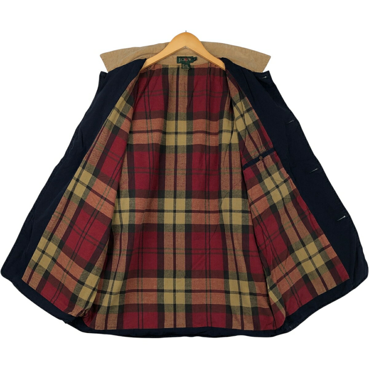 古着 90'S ジェイクルー J.Crew ハンティングジャケット メンズL相当 /eaa617861 【中古】 【260307】 【GR-NV】