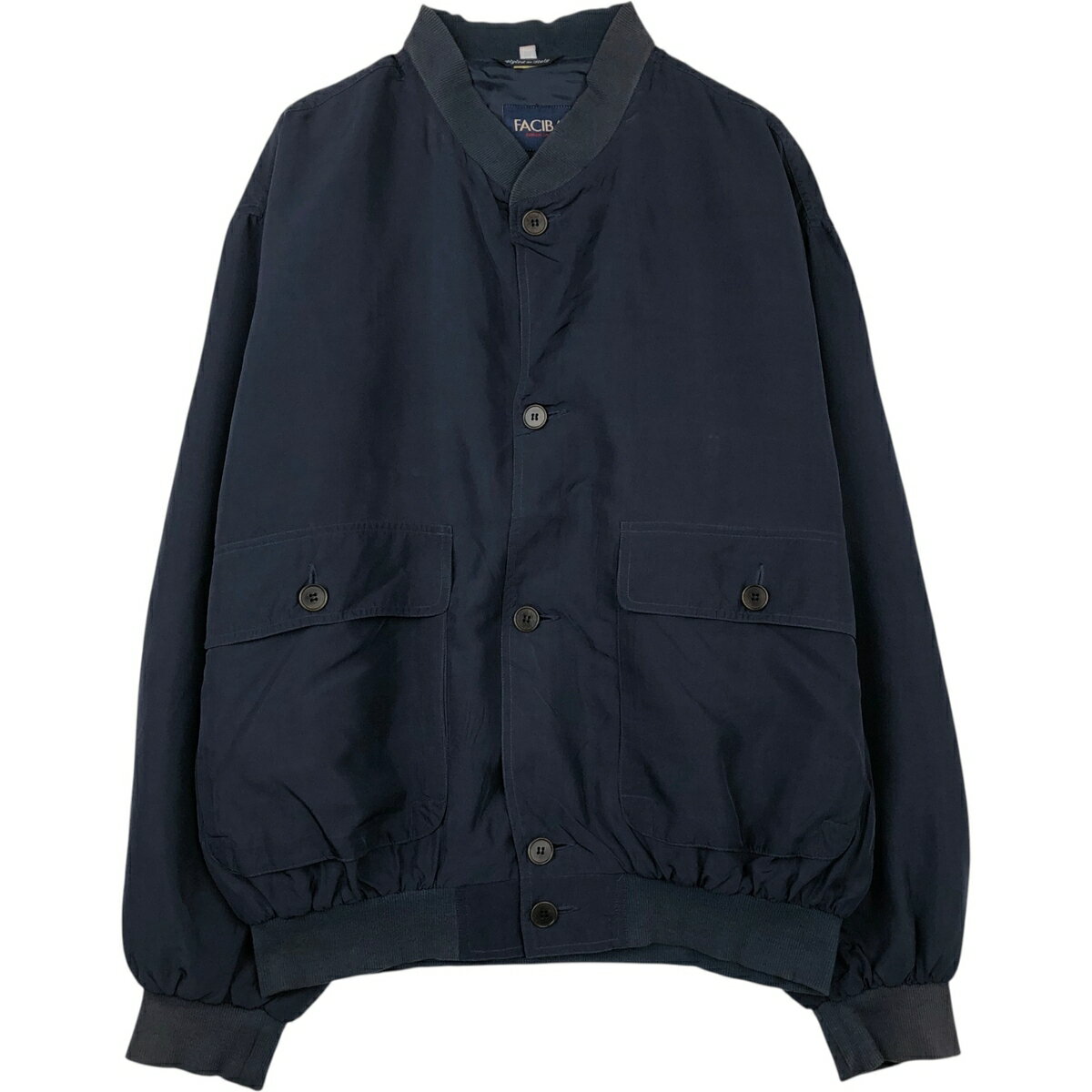 古着 90'S FACIBA シルクブルゾン イタリア製 メンズXL相当 ヴィンテージ /eaa618089 【中古】 【260306】