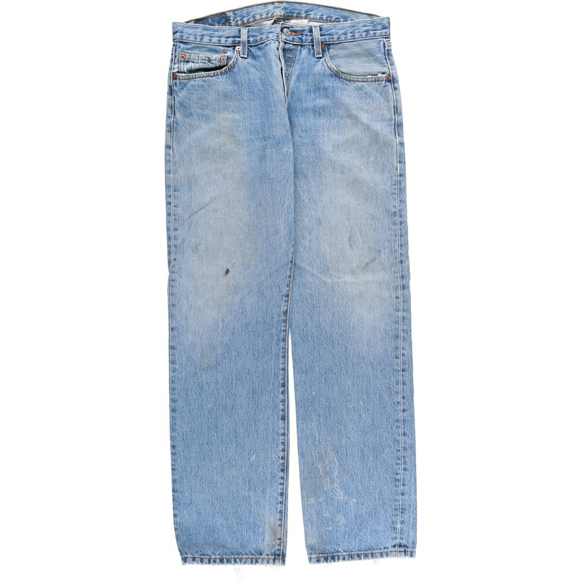 乐天商城 - 古着 00'S リーバイス Levi's 501 0193 ストレートデニムパンツ メンズw35相当 /eaa618155 【中古】 【260306】 ブルー系 春夏秋冬
