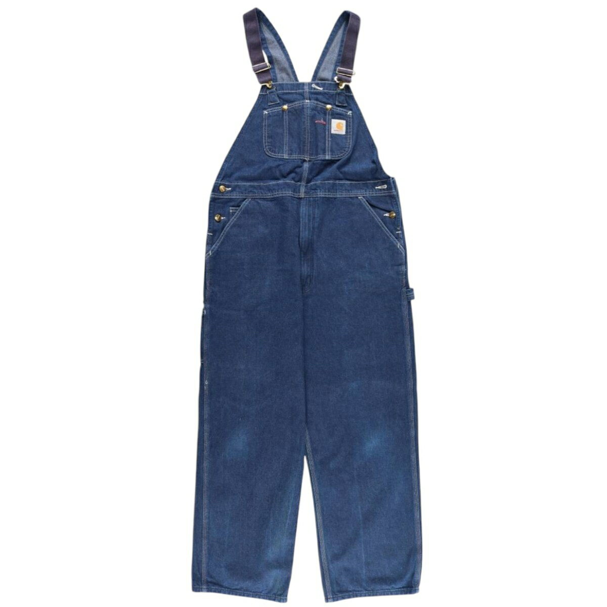 Rakuten - 古着 カーハート Carhartt デニムオーバーオール メンズw39相当 /eaa618175 【中古】 【260306】 ブルー系 春夏秋冬