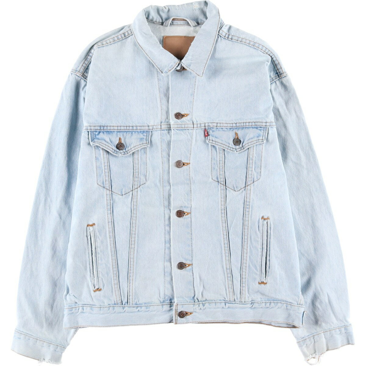 古着 90'S リーバイス Levi's デニムジャケット Gジャン メンズXL相当 ヴィンテージ /eaa618201 【中古】 【260301】 ブルー系 春秋冬