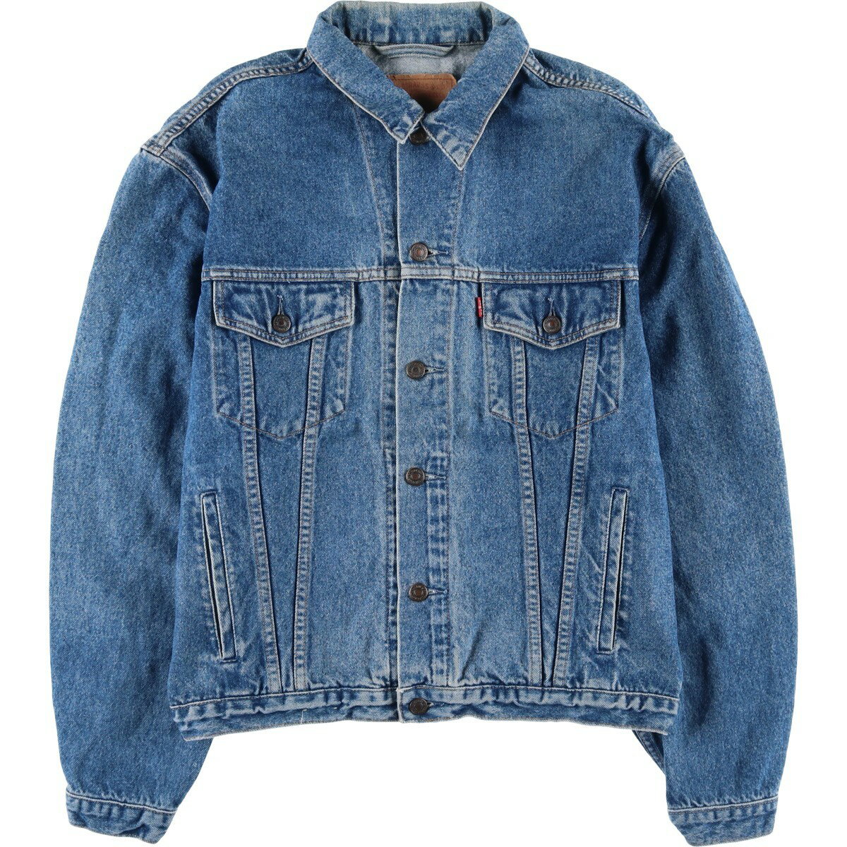 古着 80'S リーバイス Levi's 70503-0214 デニムジャケット Gジャン メンズL相当 ヴィンテージ /eaa618203 【中古】 【260302】 ブルー系 春秋冬