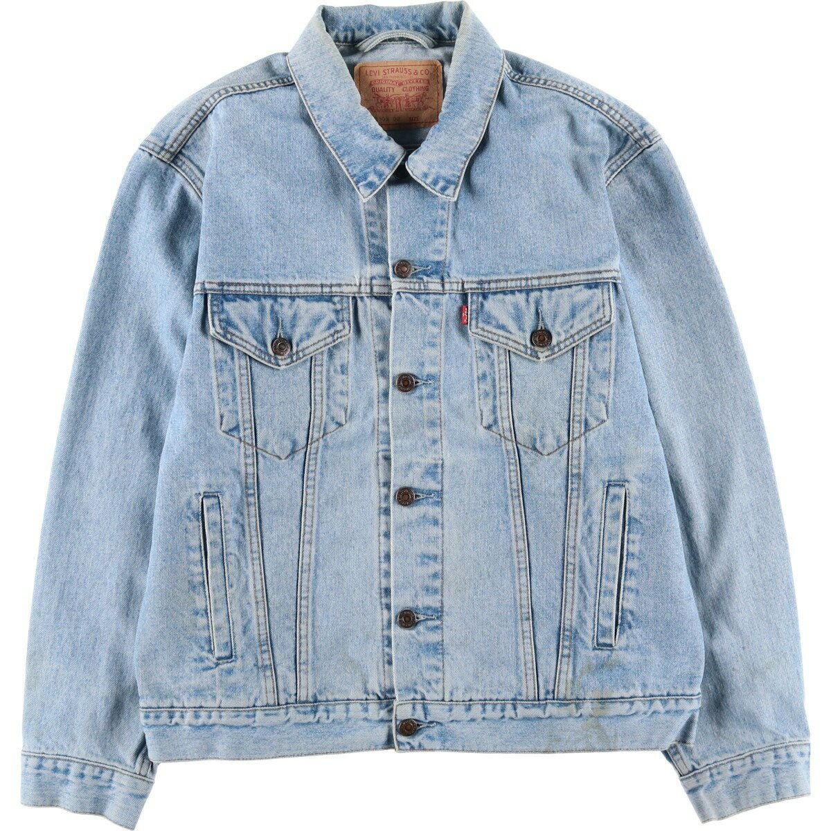 古着 90'S リーバイス Levi's 70503-0210 デニムジャケット Gジャン メンズL相当 ヴィンテージ /eaa618205 【中古】 【260302】 ブルー系 春秋冬