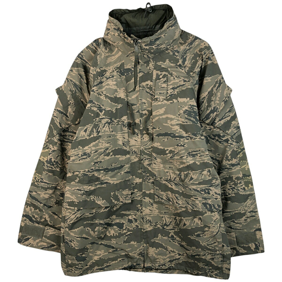 Rakuten - 古着 民間品 迷彩柄 ABU デジタルタイガーカモ ミリタリー ゴアテックスパーカー USA製 メンズM相当 /eaa618224 【中古】 【260308】 グレー系 春秋冬