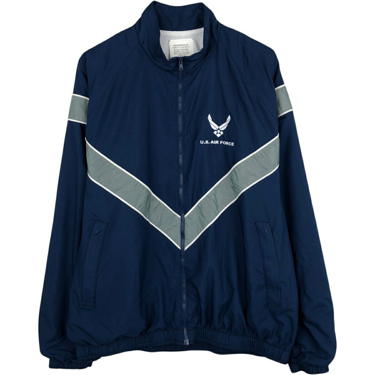楽天市場】u．s．airforce ナイロン トレーニングジャケットの通販