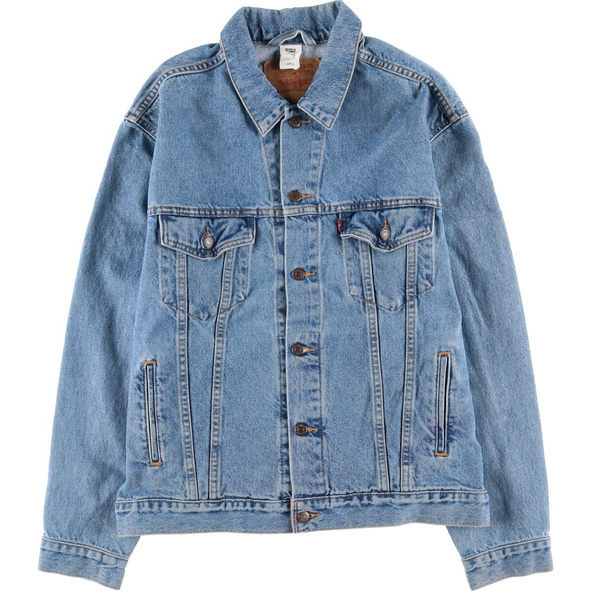 古着 00'S リーバイス Levi's 70507-0389 デニムジャケット Gジャン メンズL相当 /eaa618286 【中古】 【260301】 ブルー系 春秋冬