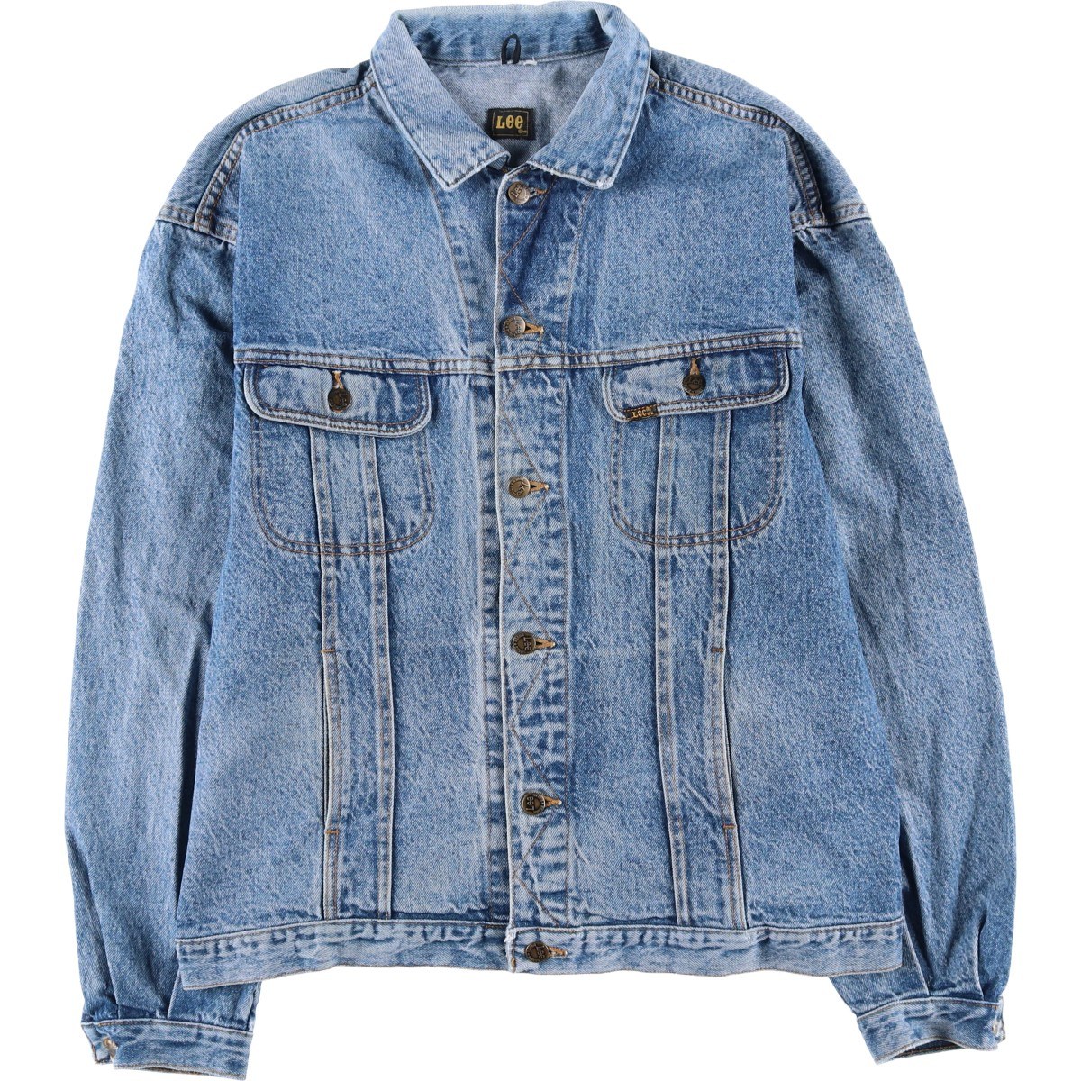 古着 ~80'S リー Lee RIDERS ライダース 黒タグ デニムジャケット Gジャン メンズL相当 ヴィンテージ /eaa618290 【中古】 【260301】