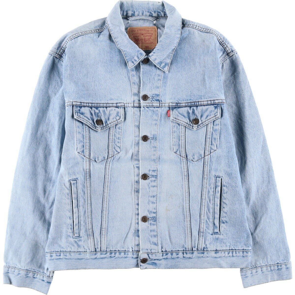 古着 90'S リーバイス Levi's 70503-0210 デニムジャケット Gジャン メンズXL相当 ヴィンテージ /eaa618297 【中古】 【260301】 ブルー系 春秋冬