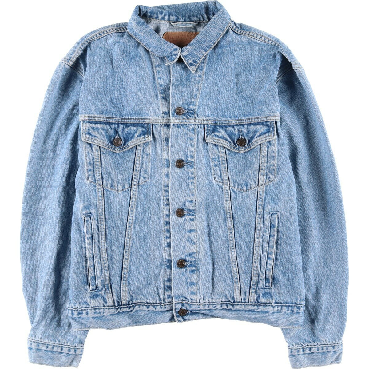 古着 90'S リーバイス Levi's 70503-0215 デニムジャケット Gジャン メンズL相当 ヴィンテージ /eaa618298 【中古】 【260301】 ブルー系 春秋冬