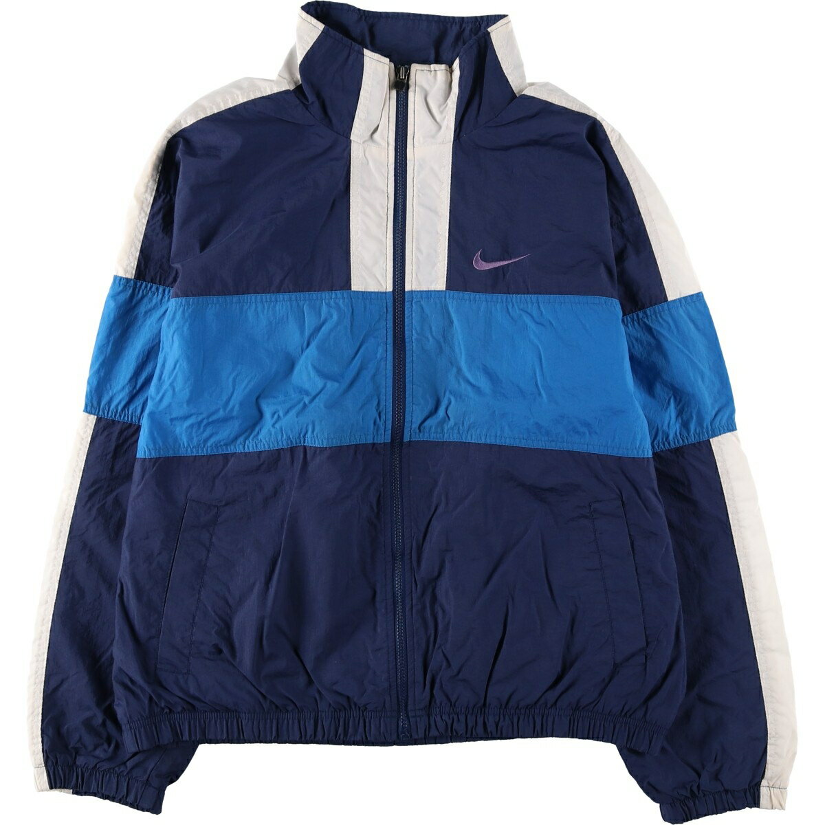 楽天市場】NIKE ナイロンジャケット（カラーネイビー）（メンズ